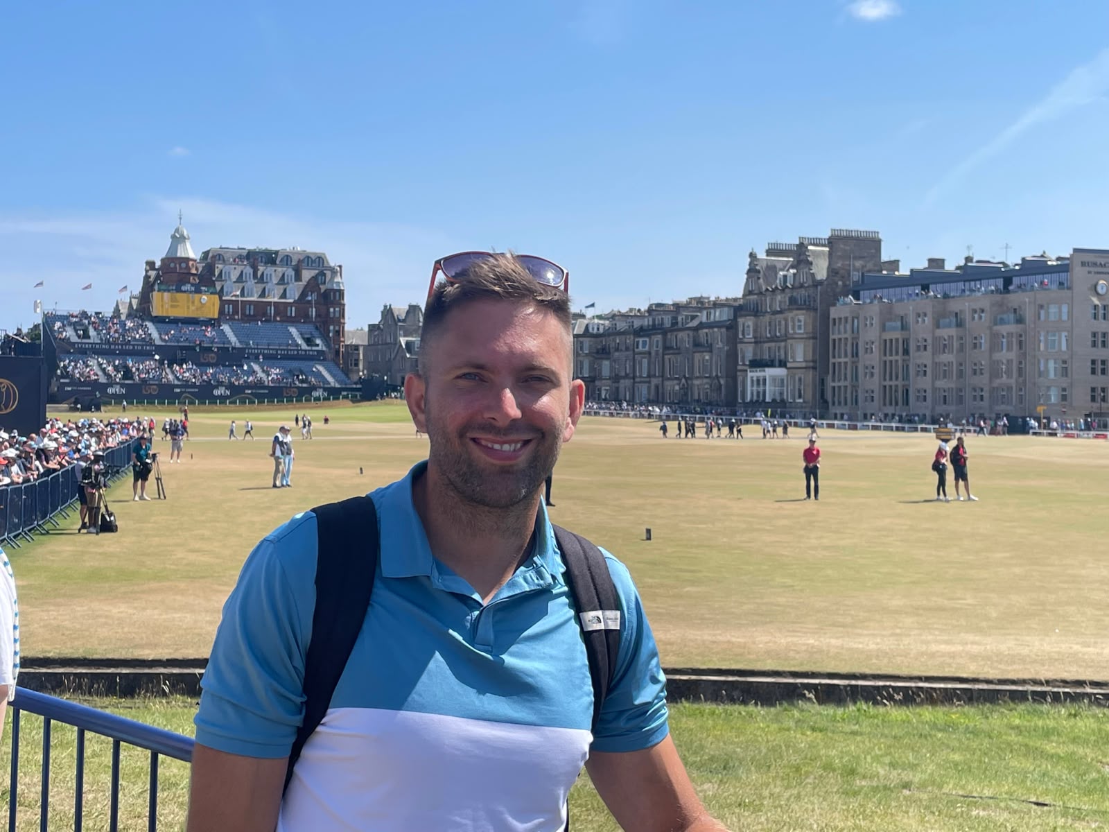 Garry Armstrong on tour